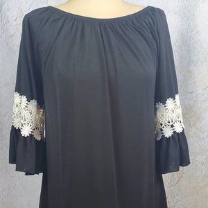 Black and White Tunic Shirt